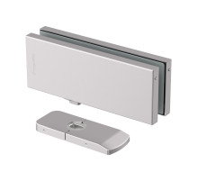 Петля-доводчик для стеклянной двери Range.GL.H10 SS нерж. сталь