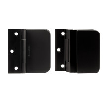 Петля для стеклянной двери Space.GL.H01 (2 шт) BL черный