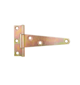 Петля-стрела мебельная LM/IN100 STR YZN желтый цинк