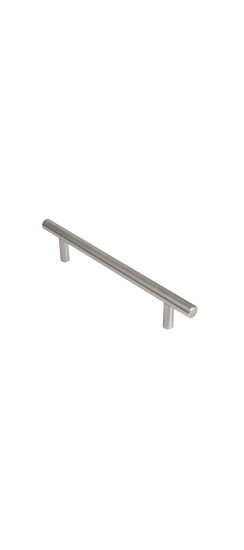 Ручка-рейлинг мебельная MB-H-005-128 мм SS нерж. | ZAMAK