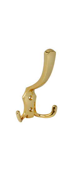 Крючок настенный MB-K-003 PB золото | ZAMAK