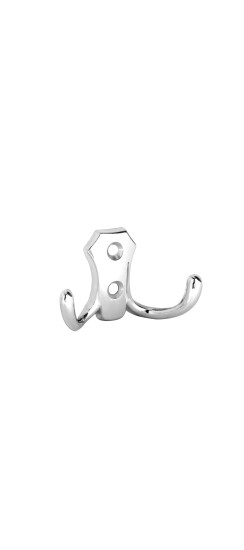 Крючок настенный MB-K-002 CP хром | ZAMAK