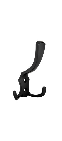 Крючок настенный MB-K-003 BL черный | ZAMAK