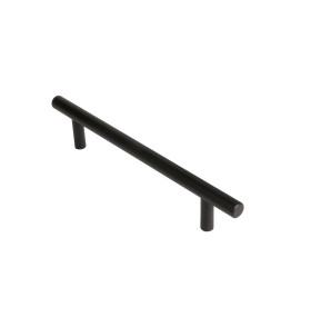 Ручка-рейлинг мебельная MB-H-005-128 мм BL черный