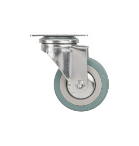 Опора колесная с площадкой WL/B-60R/50kg резина