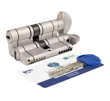 Цилиндровый механизм с вертушкой CP4F363601R (72 мм/31+10+31) МАТ.НИКЕЛЬ