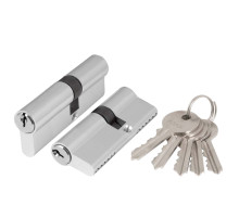 Цилиндровый механизм (AZ100/70) AZ1000Key70 (30+10+30) CP хром