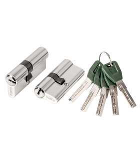 Цилиндровый механизм (A200/100) A2000Key100(45+10+45) SN никель