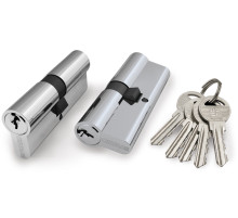 Цилиндровый механизм (100 ZA/60) 1000ZAKey60(25+10+25) CP хром 5Key