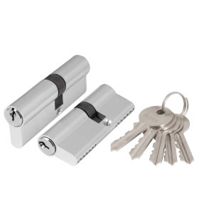 Цилиндровый механизм (AZ100/80) AZ1000Key80 (30+10+40) CP хром