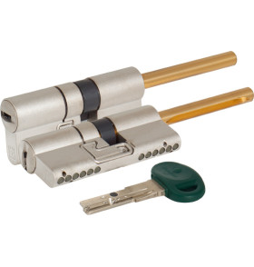 Цилиндровый механизм под вертушку (дл. шток) C31P413101C5 (72 мм/36+10+26), МАТ.НИКЕЛЬ