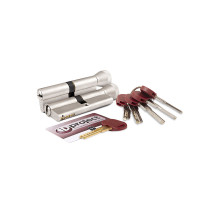 Цилиндровый механизм с вертушкой DPC1F3141 S3 (72 мм/26+10+36) САТИН.НИКЕЛЬ, 5+1 кл.