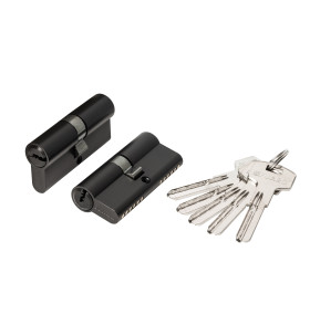 Цилиндровый механизм (200 ZA/70) 2000ZAKey70(30+10+30) BL черный 5Key