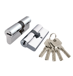 Цилиндровый механизм Z3000Key60(25+10+25) СP хром
