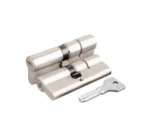 Цилиндровый механизм Cisa ASIX OE300-21.12 (90 мм/35+10+45), НИКЕЛЬ