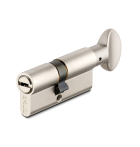 Цилиндровый механизм с вертушкой 164 BM/100 (40+10+50) mm никель 5 кл.