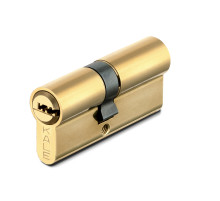 Цилиндровый механизм 164 SN/90 (30+10+50) mm латунь 5 кл.