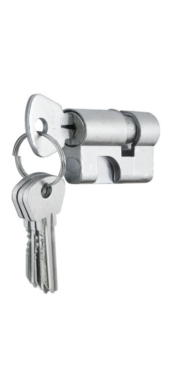 Цилиндровый механизм МЦ8-6 (накл.) | -, 45 мм (20+10+15)