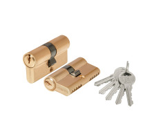 Цилиндровый механизм 1000ZA Key60(25+10+25) SSG сатинированное золото 5Key