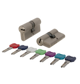 Цилиндровый механизм MaxPro7000Key60mm(25+10+25) SN никель 7key