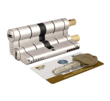 Цилиндровый механизм под вертушку C39F364601C5 (82 мм/31+10+41), МАТ.НИКЕЛЬ