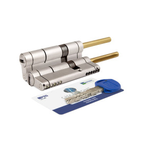 Цилиндровый механизм под вертушку (дл. шток) CP4P413101C5 (72 мм/36+10+26), МАТ.НИКЕЛЬ