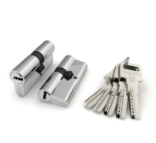 Цилиндровый механизм (R600/90) R6000Key90(50+10+30)-BL CP хром /блистер 5Key