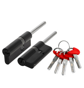 Цилиндровый механизм D-PRO5007 Tang 85 w/k (50+10+25) BL-24 черный 5Key без верт.