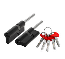 Цилиндровый механизм D-PRO5007 Tang 75 w/k (40+10+25) BL-24 черный 5Key без верт.