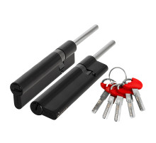 Цилиндровый механизм D-PRO5007 Tang 90 w/k (55+10+25) BL-24 черный 5Key без верт.