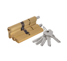 Цилиндровый механизм под вертушку Cisa ASIX OE302-21.00 (90 мм/35+10+45), ЛАТУНЬ