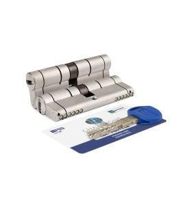 Цилиндровый механизм CP4D465101 (97 мм/41+10+46) МАТ.НИКЕЛЬ