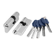 Цилиндровый механизм (Z400/80) Z4000Key80(30+10+40) CP хром