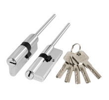 Цилиндровый механизм Z3007Tang80(45+10+25) со штоком CP хром