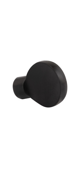 Вертушка на шток цилиндра T.Knob-D-PRO (CB-D-PRO) BL-24 черный | ZAMAK, ?8,2 мм ? ?31,5x43 мм