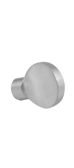 Вертушка на шток цилиндра T.Knob-D-PRO (CB-D-PRO) SSC-16 сатинированный хром | ZAMAK, ?8,2 мм ? ?31,5x43 мм