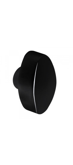 Вертушка на шток цилиндра T.Knob-Z (CB-Z) BL-24 черный | Алюминий, ?8,2 мм 20,5x33,6 мм