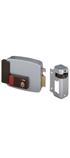Замок накладной электромеханический 11.630.60.3 (дверь прав., открывается наружу) | Сталь