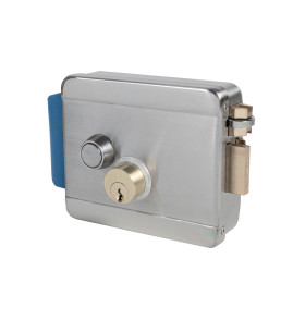 Замок накладной электромеханический FUARO-2369 INOX