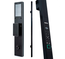 Электронный замок Sanyo D501 Tuya DM70 с WiFi, ручка скоба 1800 мм, черный