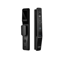 Замок врезной электронный Hogo V05 с распознаванием лица, черный