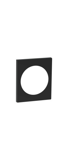 Декоративная накладка SLIM DS.RT01.08 BL черный | Нержавеющая сталь