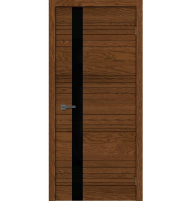 Сити 1 стекло черное Орех 2