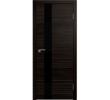 Новелла 1 Венге,стекло черное Венге