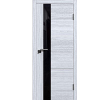 Лестер 2 Лиственница серая,стекло черное Лиственница серая