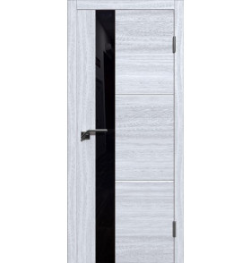 Лестер 2 Лиственница серая,стекло черное Лиственница серая