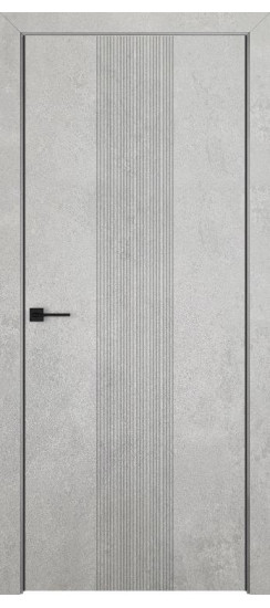 Лайн-2 AL кромка с 2-х сторон Бетон светлый | Бетон светлый, 2000*800