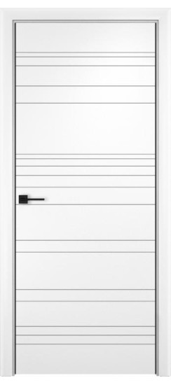 Лайн-1 AL кромка с 2-х сторон Вайт | Вайт, 2000*800