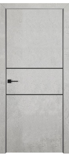 Лайн-3 AL кромка с 2-х сторон Бетон светлый | Бетон светлый, 2000*900