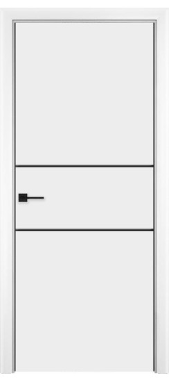 Лайн-3 AL кромка с 2-х сторон Вайт | Вайт, 2000*600